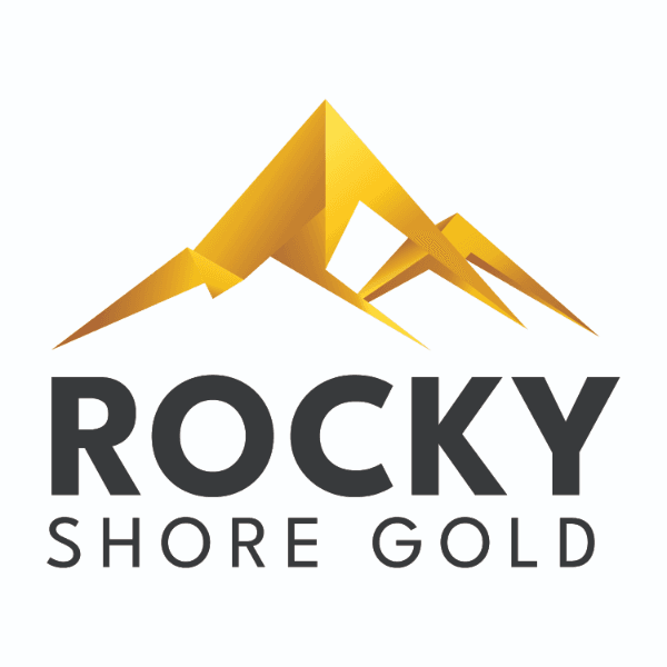 Logo for Rocky Shore Gold Ltd.