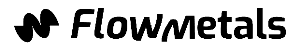 Logo for Flow Metals Corp.