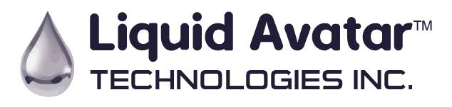 Logo for Liquid Avatar Technologies Inc. 