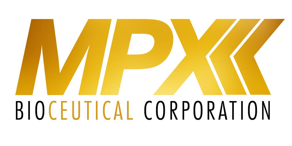 Logo for MPX Bioceutical Corporation