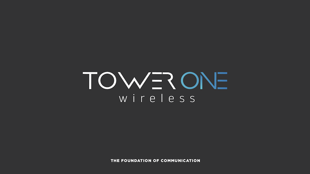 Logo for Tower One Wireless Corp.