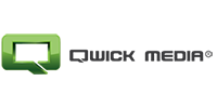 Logo for Qwick Media Inc.